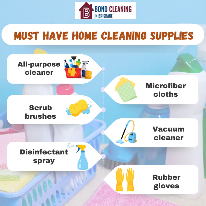 Must have home cleaning supplies